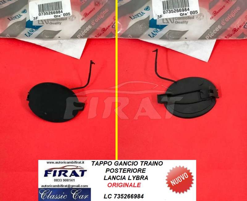 TAPPO GANCIO TRAINO LANCIA LYBRA POST. (735266984)
